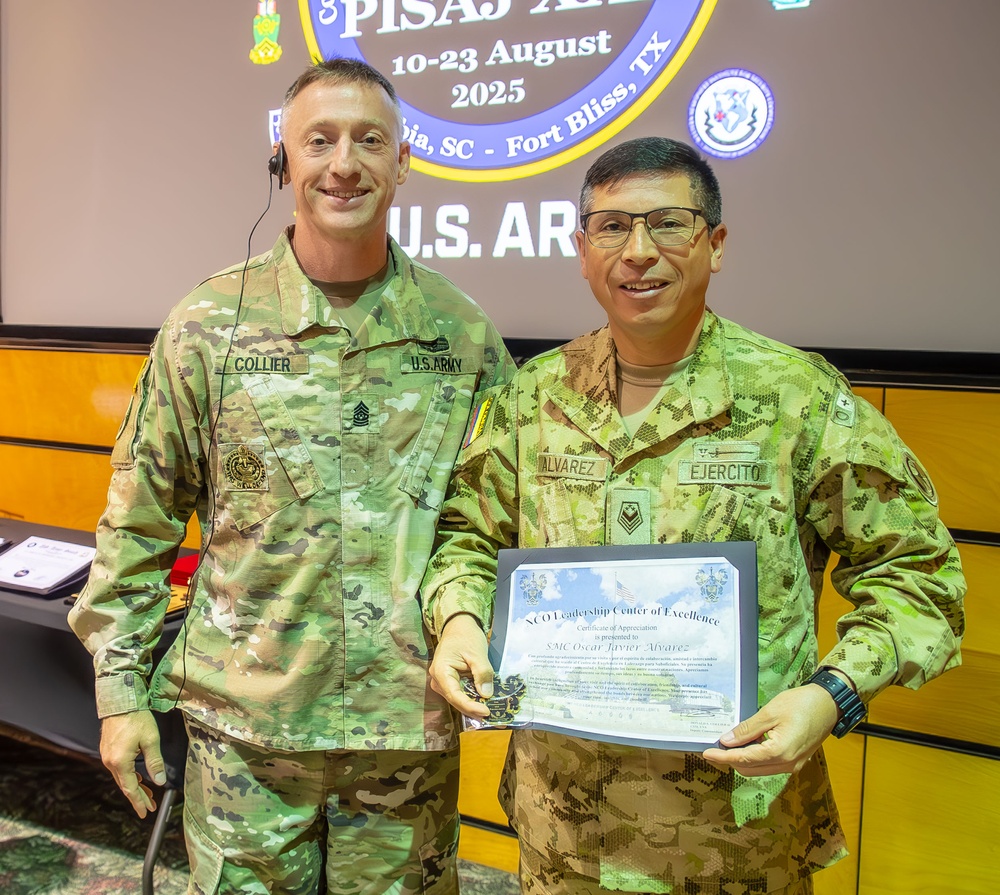 US and Colombian Militaries Conclude PISAJ 21 Program US and Colombian Militaries Conclude PISAJ 21 Program
