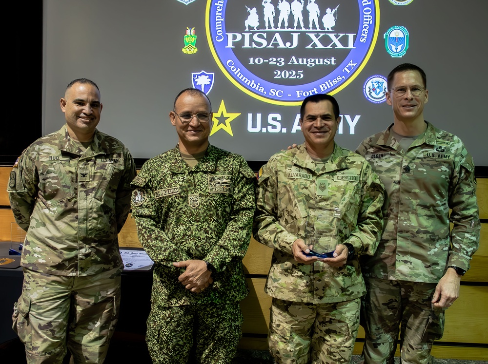 US and Colombian Militaries Conclude PISAJ 21 Program