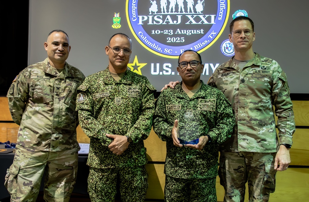 US and Colombian Militaries Conclude PISAJ 21 Program