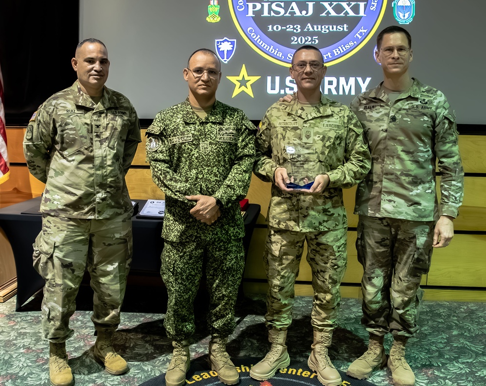 US and Colombian Militaries Conclude PISAJ 21 Program