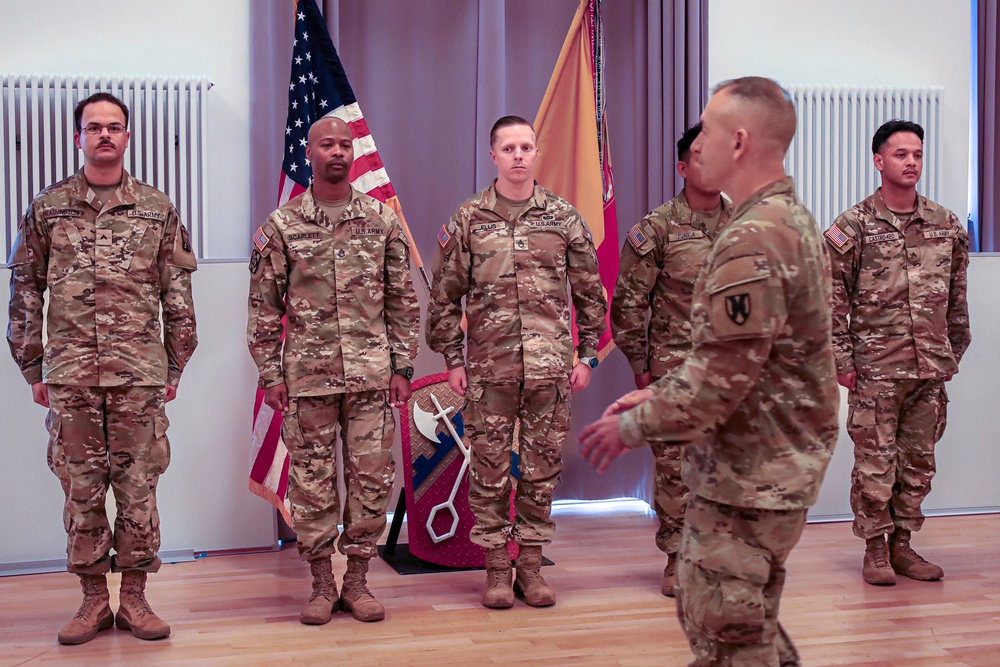 16th Sustainment Brigade Soldiers Rewarded for Excellence