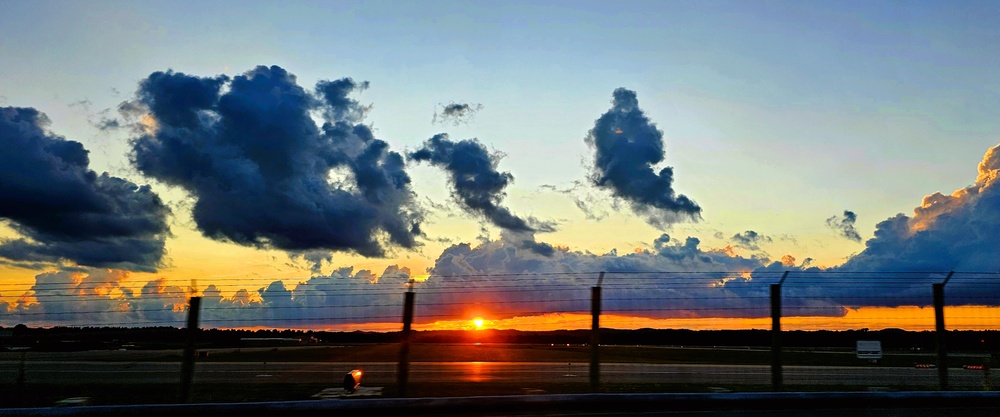 Sunset at Sparta-Fort McCoy Airport