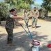 U.S. Navy Sailors participate in snake handlers course
