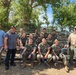 U.S. Navy Sailors participate in snake handlers course