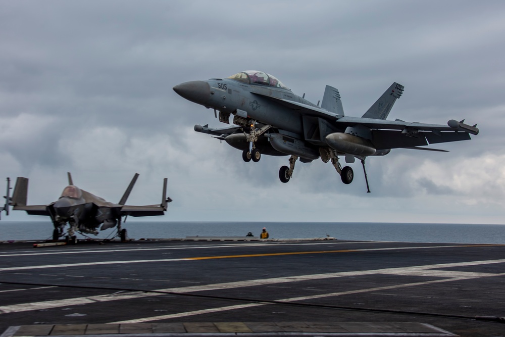 Abraham Lincoln participates in exercise Northern Edge 2025