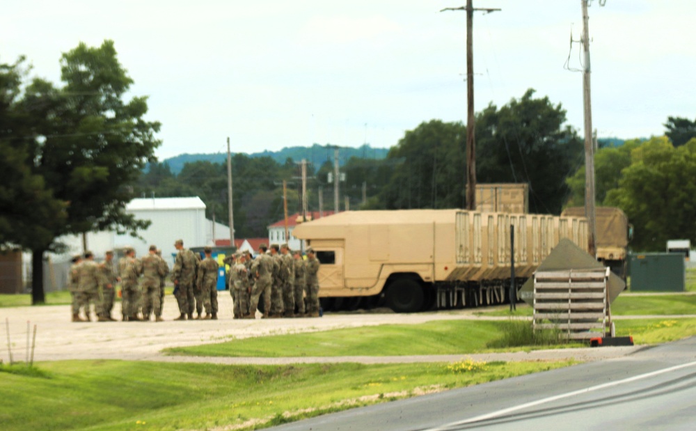 July 2025 training operations at Fort McCoy