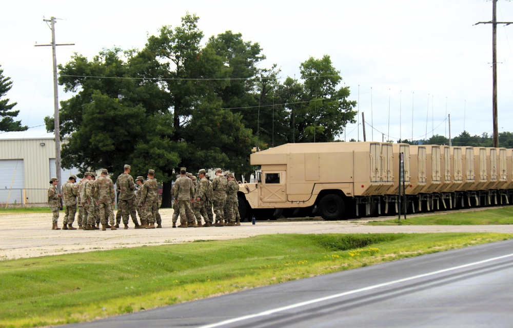 July 2025 training operations at Fort McCoy