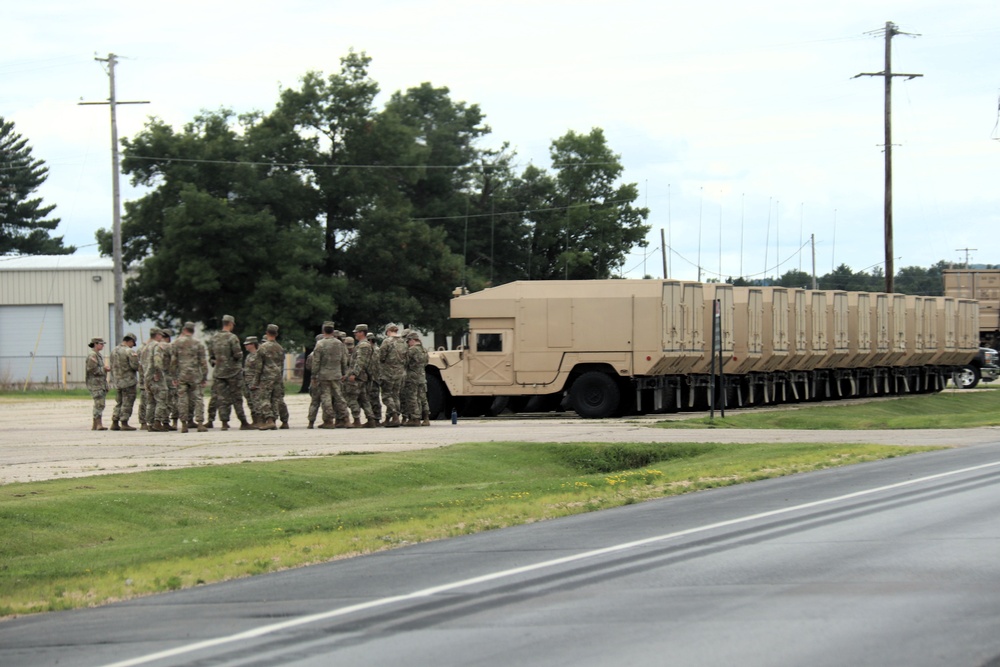 July 2025 training operations at Fort McCoy