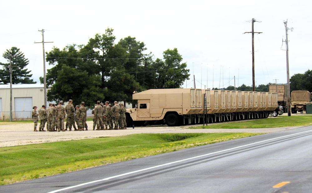 July 2025 training operations at Fort McCoy