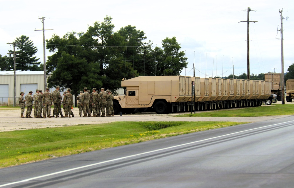 July 2025 training operations at Fort McCoy