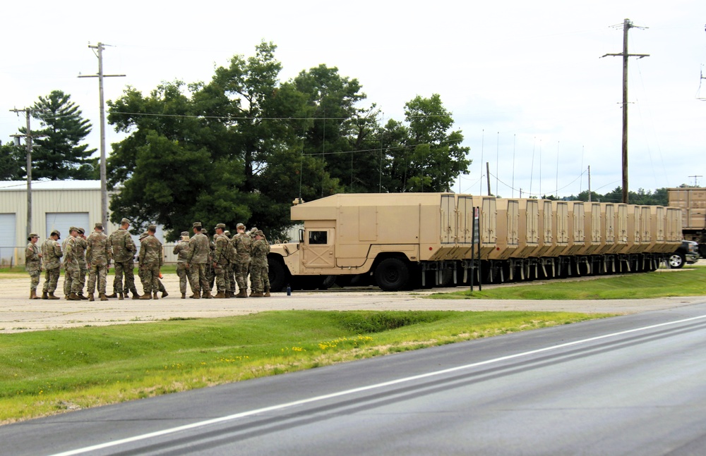 July 2025 training operations at Fort McCoy