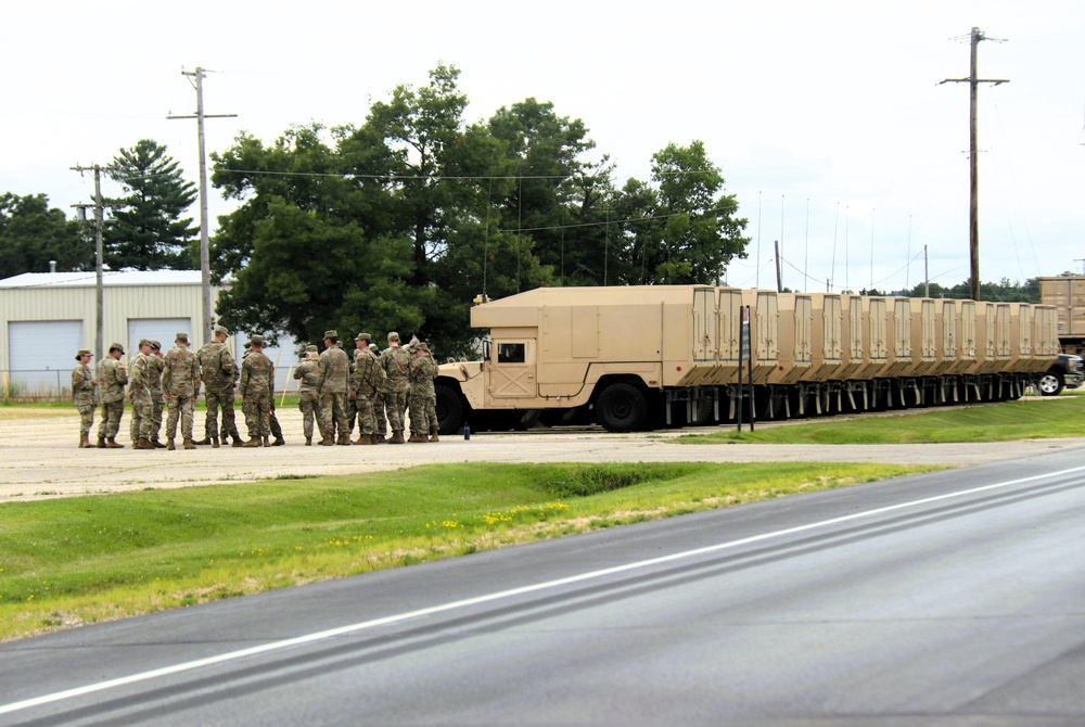 July 2025 training operations at Fort McCoy