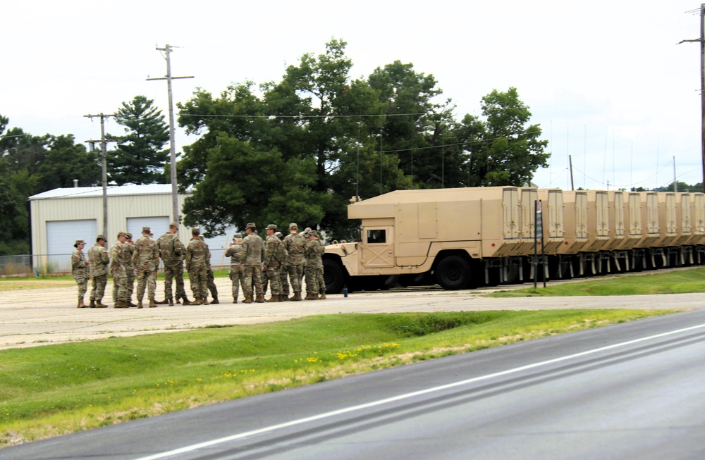 July 2025 training operations at Fort McCoy