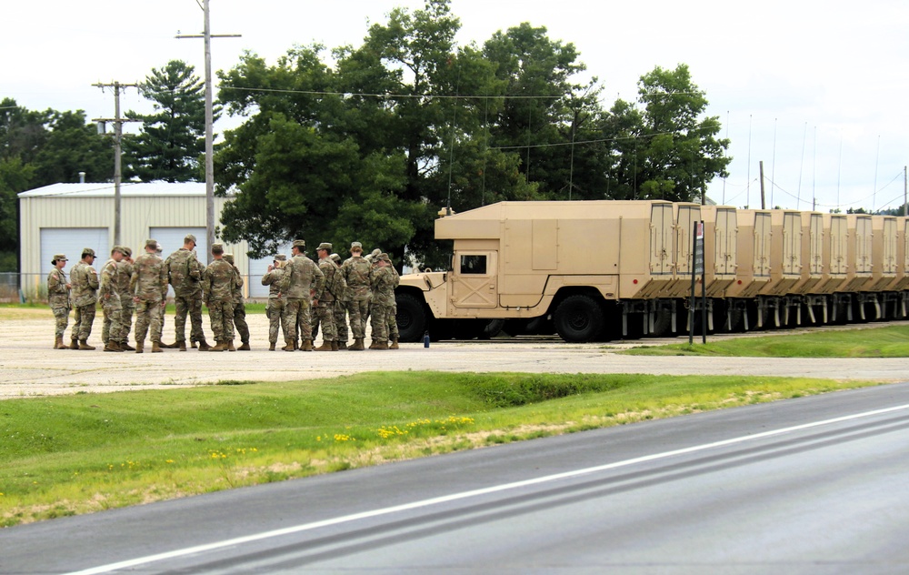 July 2025 training operations at Fort McCoy