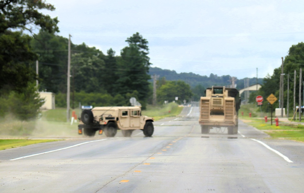 July 2025 training operations at Fort McCoy