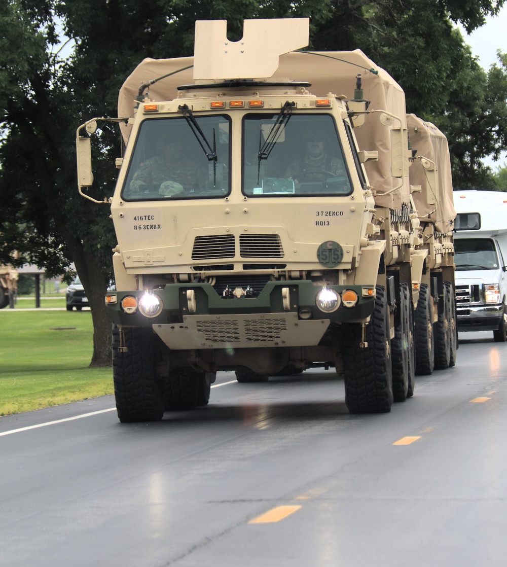 July 2025 training operations at Fort McCoy