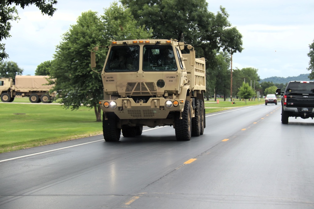 July 2025 training operations at Fort McCoy
