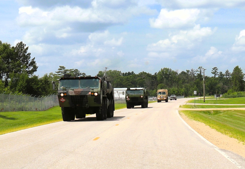 July 2025 training operations at Fort McCoy