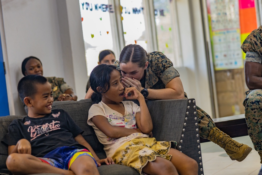 Books, Smiles, and Shared Stories: Koa Moana Marines and Sailors Spend The Day Reading and Connecting With The Young Minds of Pohnpei