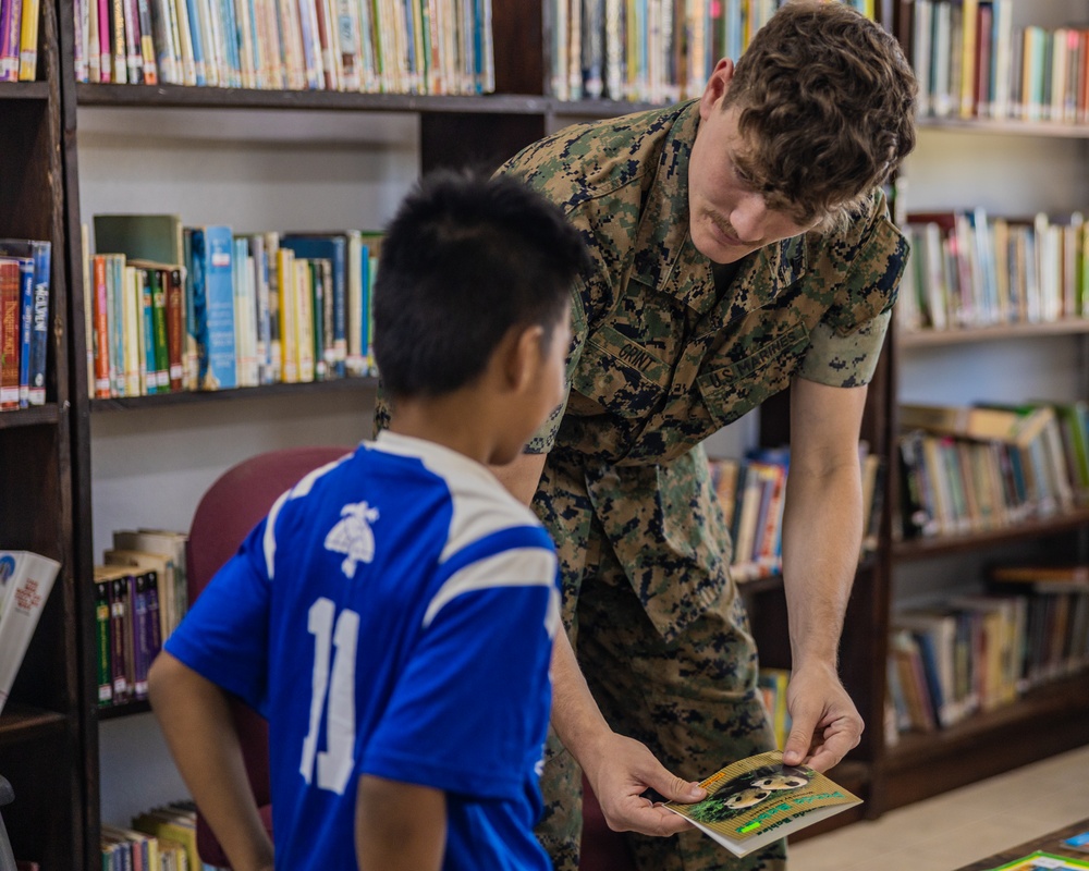 Books, Smiles, and Shared Stories: Koa Moana Marines and Sailors Spend The Day Reading and Connecting With The Young Minds of Pohnpei