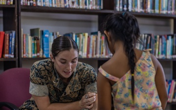 Books, Smiles, and Shared Stories: Koa Moana Marines and Sailors Spend The Day Reading and Connecting With The Young Minds of Pohnpei