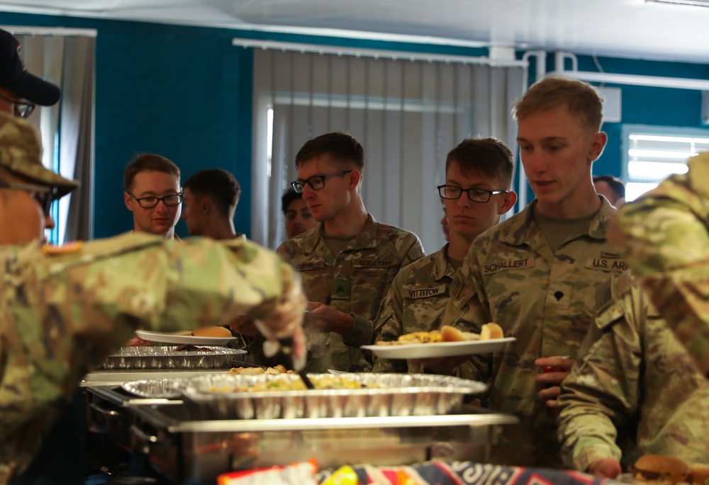 USAREUR-AF Best Squad Competition: USO Lunch