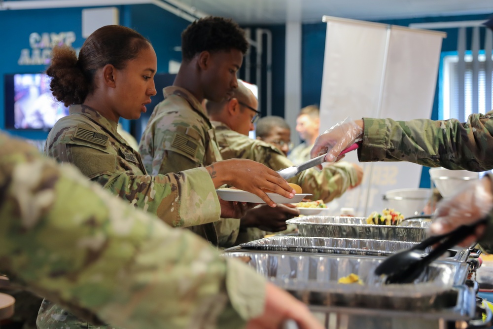 USAREUR-AF Best Squad Competition: USO Lunch