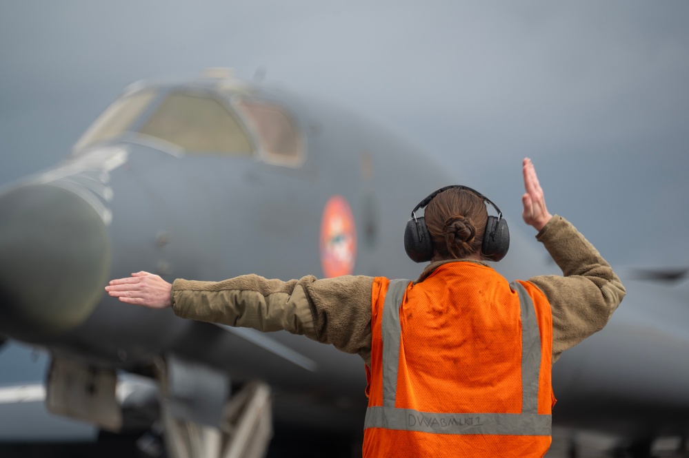 345th EBS support BTF operations in Norway