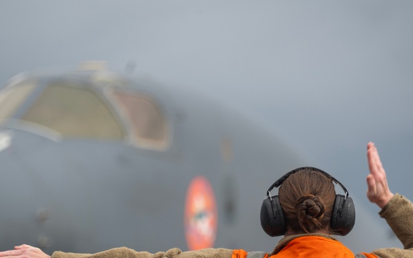 345th EBS support BTF operations in Norway