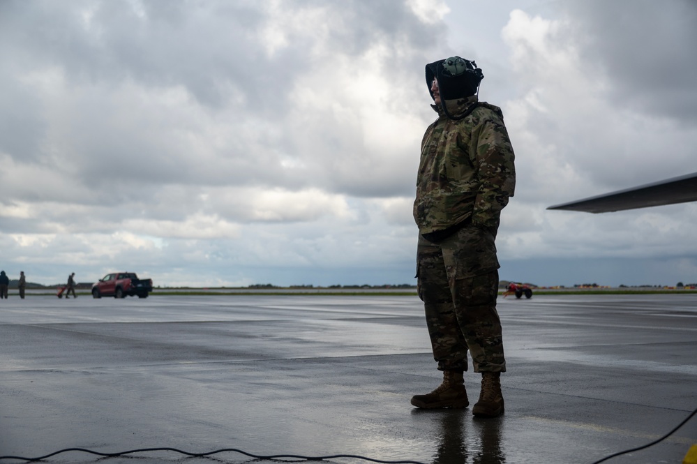 345th EBS support BTF operations in Norway