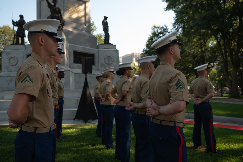 Marine Week Boston: Wreath Laying Ceremony