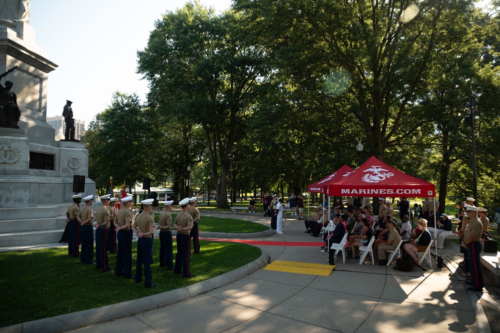 Marine Week Boston: Wreath Laying Ceremony