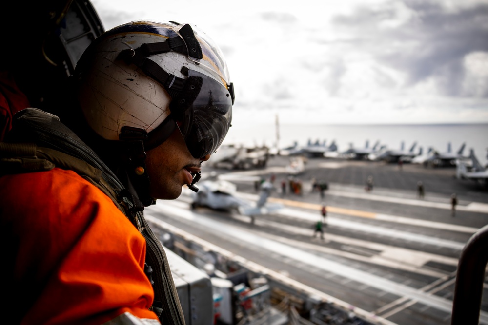 Gerald R. Ford Carrier Strike Group and Norwegian Navy Sail in North Sea