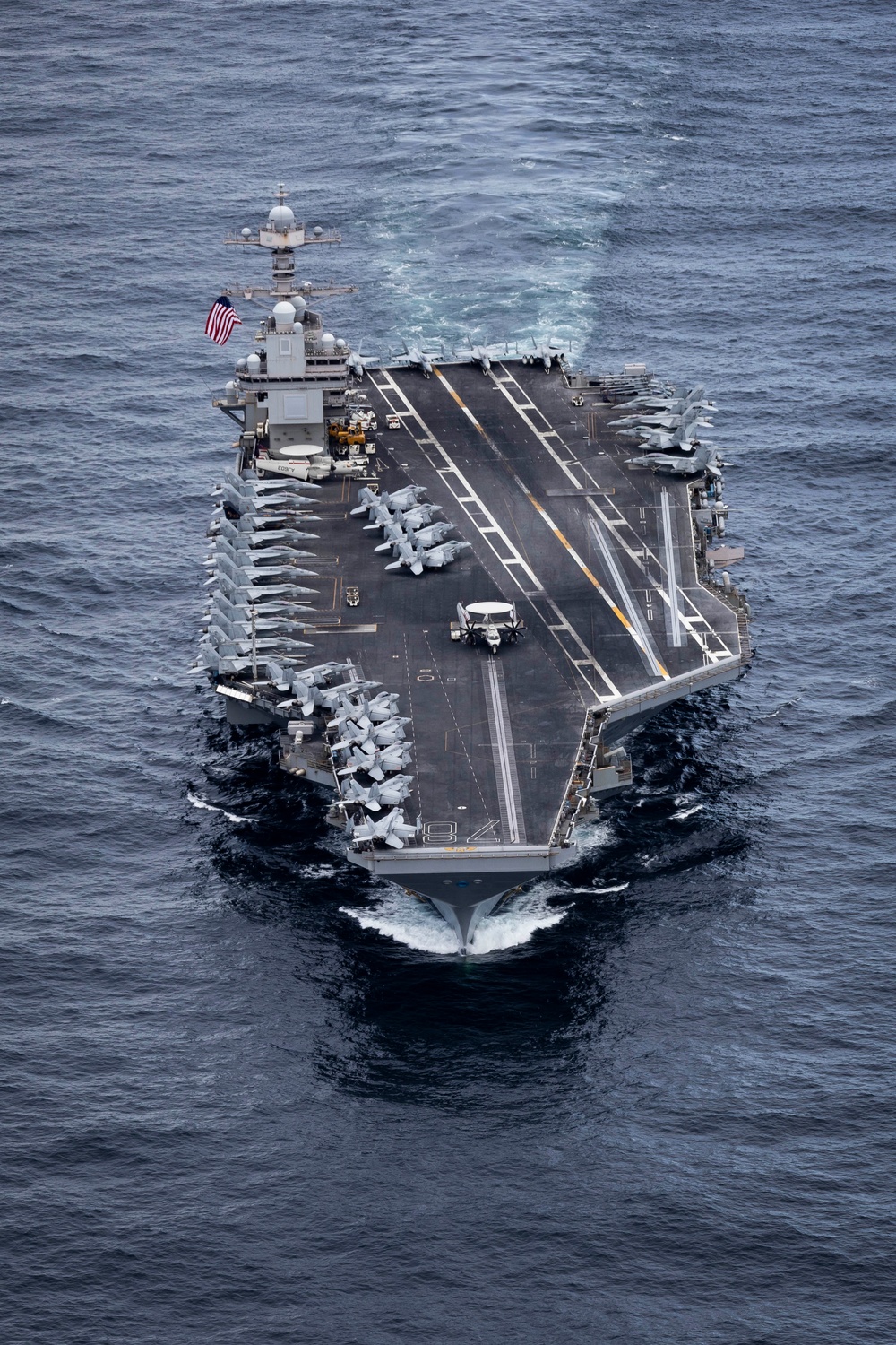 Gerald R. Ford Carrier Strike Group and Norwegian Navy Sail in North Sea