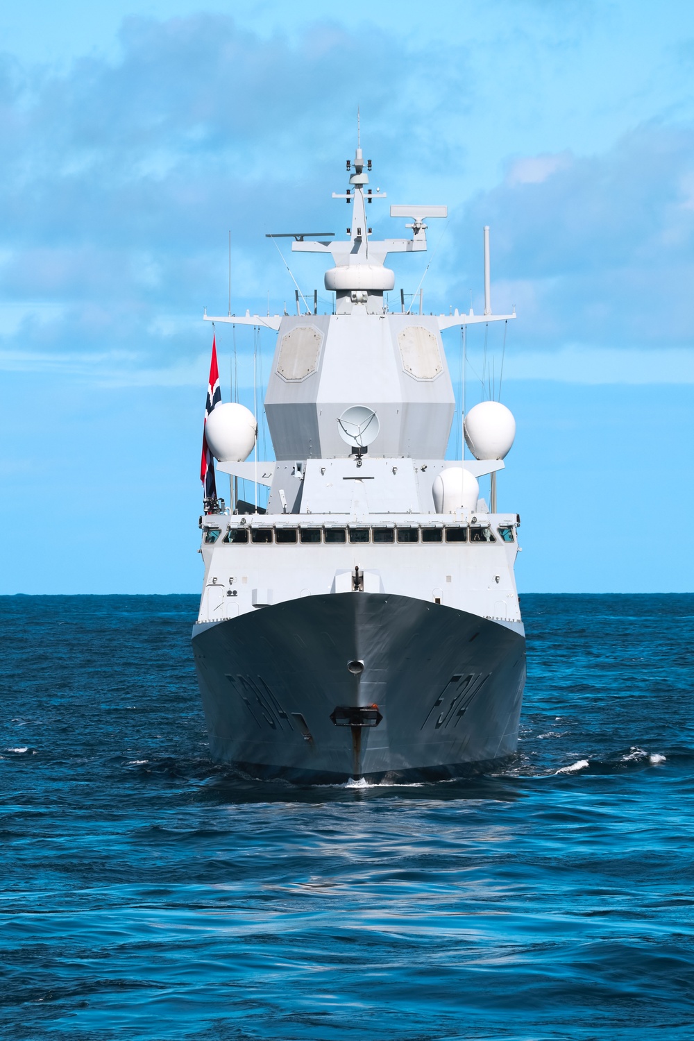 Gerald R. Ford Carrier Strike Group and Norwegian Navy Sail in North Sea