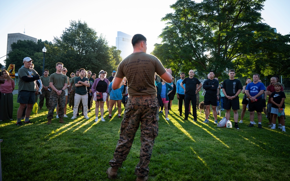 Marine Week Boston, Morning Pt