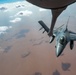 When the Dust Settles: Stratotanker Crew Refuels Falcons in the Desert