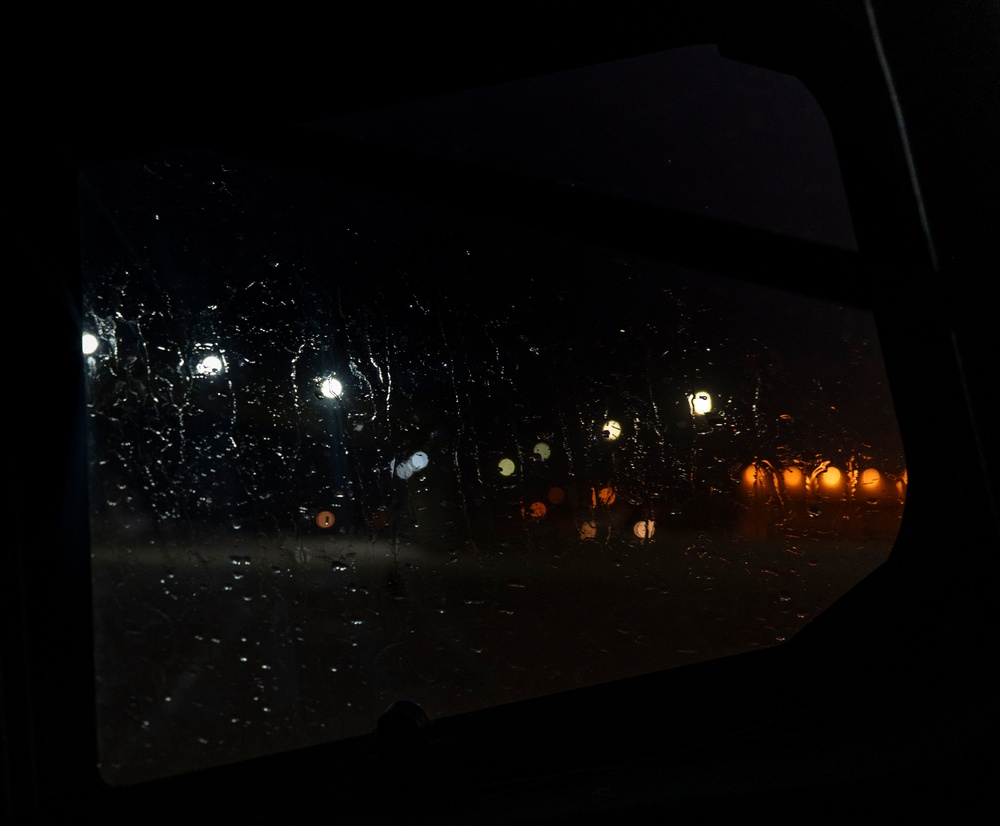 When the Dust Settles: Stratotanker Crew Refuels Falcons in the Desert