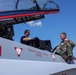 MCRC Visits Marines 250 F/A-18D Hornet at Hanscom Air Force Base