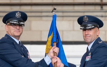 Col. Andrew St. Jean assumes command of 102nd Intelligence Wing