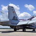 MCRC Visits Marines 250 F/A-18D Hornet at Hanscom Air Force Base