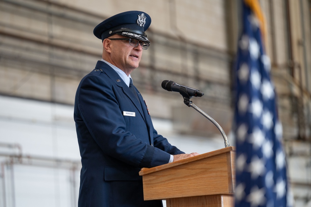 Col. Andrew St. Jean assumes command of 102nd Intelligence Wing