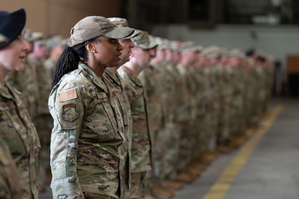 Col. Andrew St. Jean assumes command of 102nd Intelligence Wing