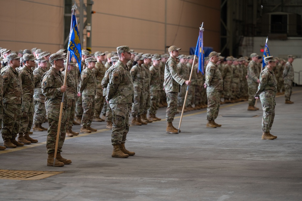 Col. Andrew St. Jean assumes command of 102nd Intelligence Wing