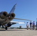 MCRC Visits Marines 250 F/A-18D Hornet at Hanscom Air Force Base