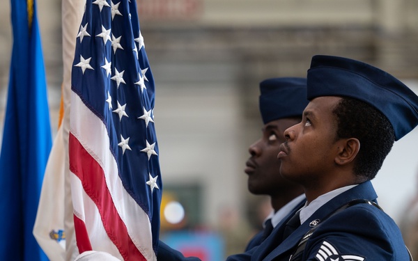 Col. Andrew St. Jean assumes command of 102nd Intelligence Wing