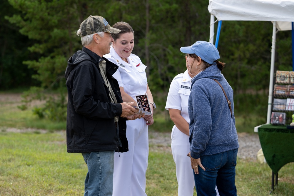 The Navy Band Country Current performs at the Lakes Bluegrass Festival