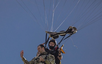 US Army Parachute Team at The Quad City Airshow