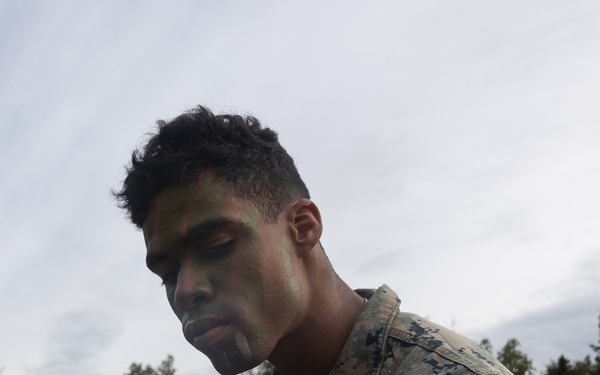 U.S. Marines Conduct Patrol Base Operations Training during AE25