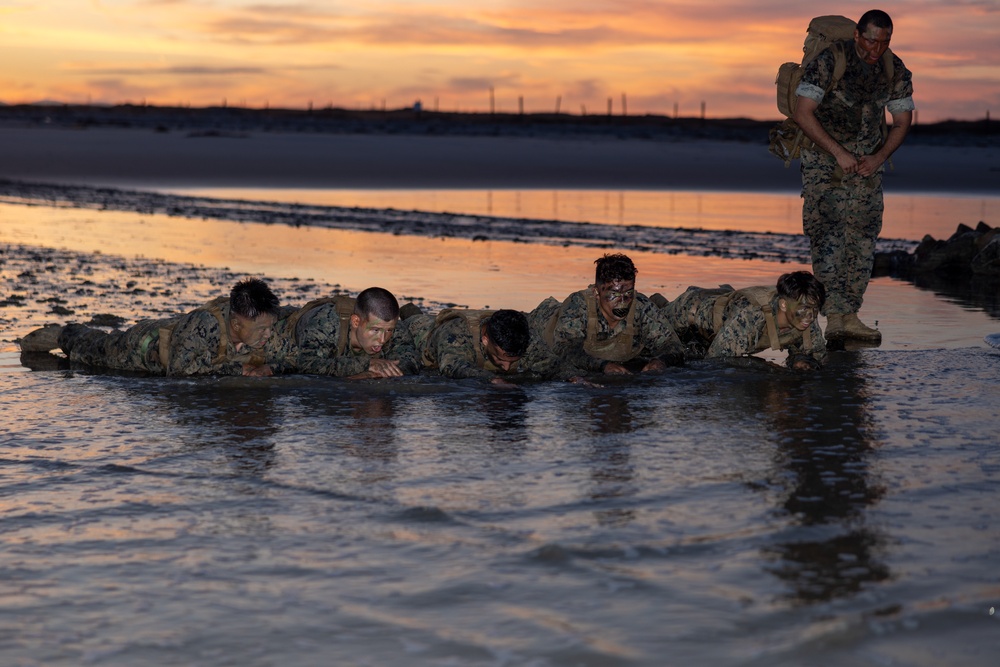 Marines with Martial Arts Instructor Course 106-25 participate in culminating event
